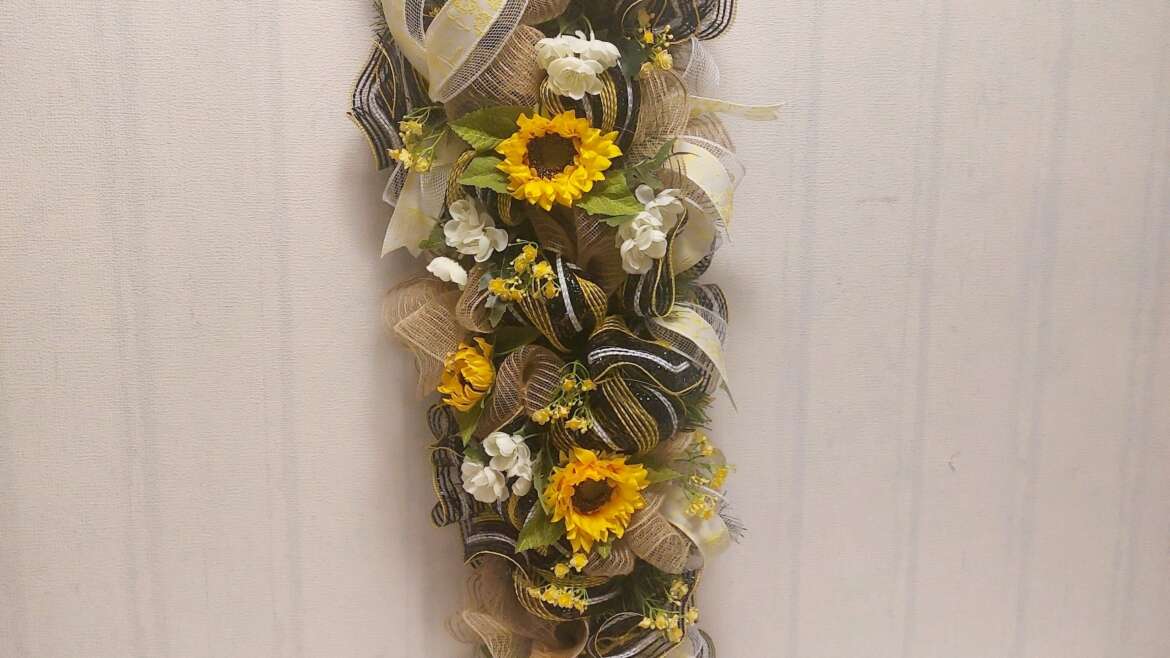 Sunflower deurhanger