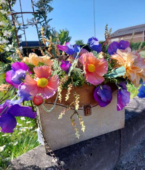 Fleur en brocante