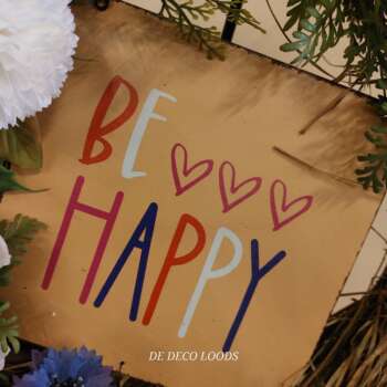 Bee Happy sign