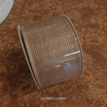 Deco Mesh ribbon oud roze