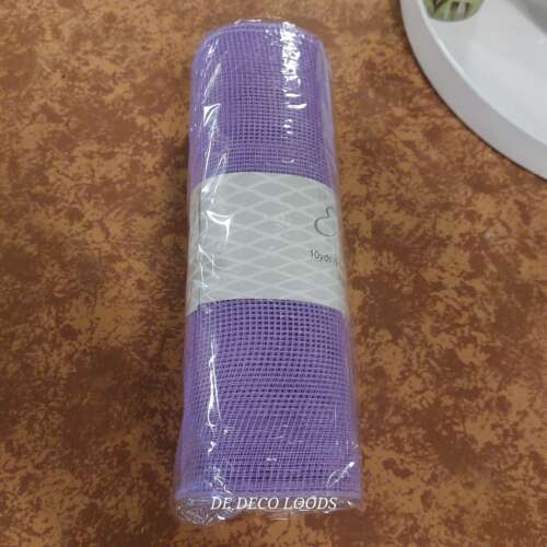 Deco mesh plain lavendel