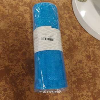 Deco mesh plain turqouise