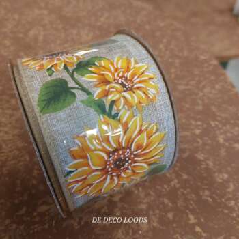 Sunflower dark ribbon