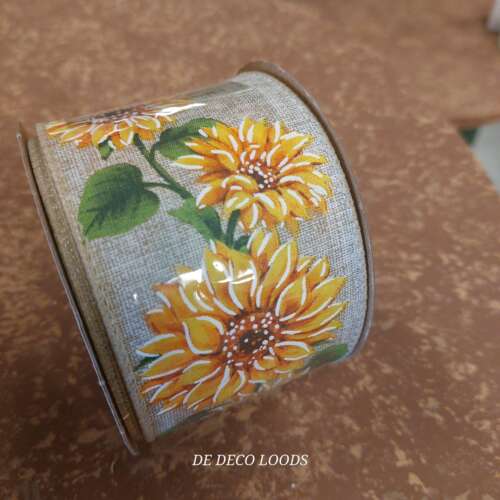 Sunflower dark ribbon