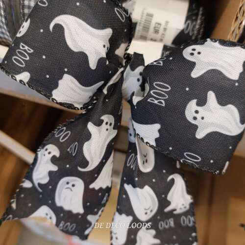 Boo wired ribbon