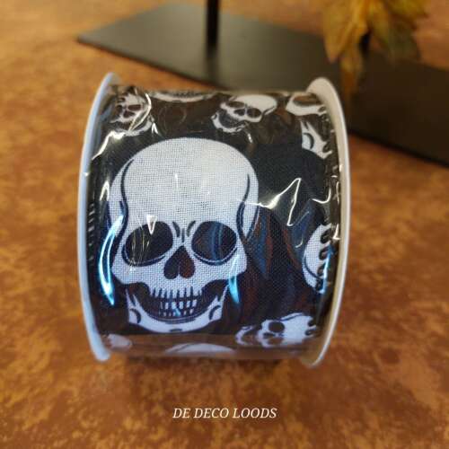 Skeleton wired ribbon
