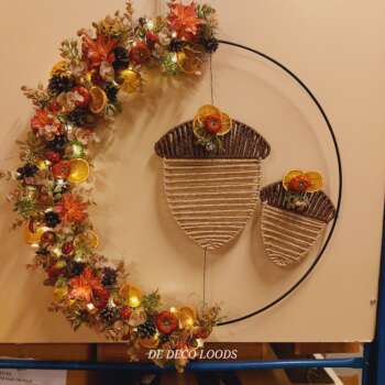 Herfstdecoratie ring