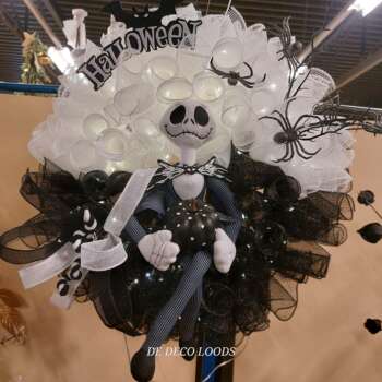 Jack Skellington wreath