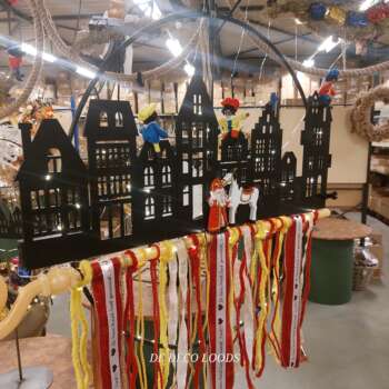 Sinterklaas decoratie Grachtenpand