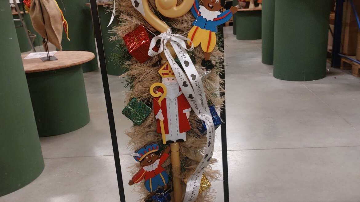 Sinterklaas deurhanger decoratie.