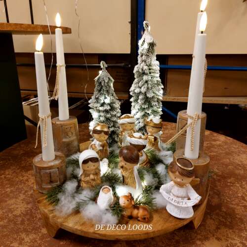 Advent kerststal