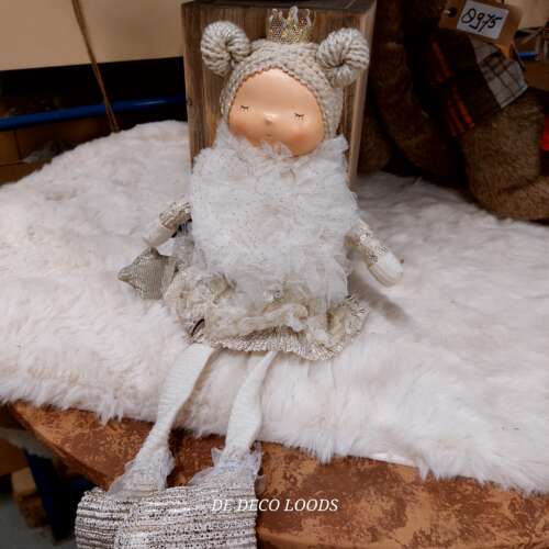 Engel met bungelbenen