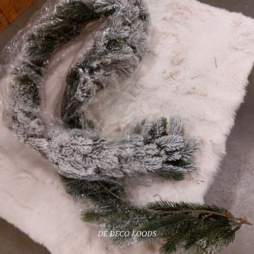Kerst Guirlande flock 1.80mt