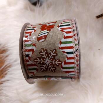 Gingerbread ribbon wired