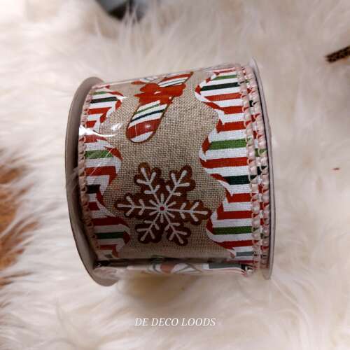 Gingerbread ribbon wired