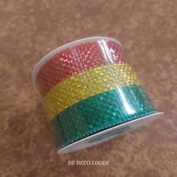 Deco mesh ribbon Carnaval