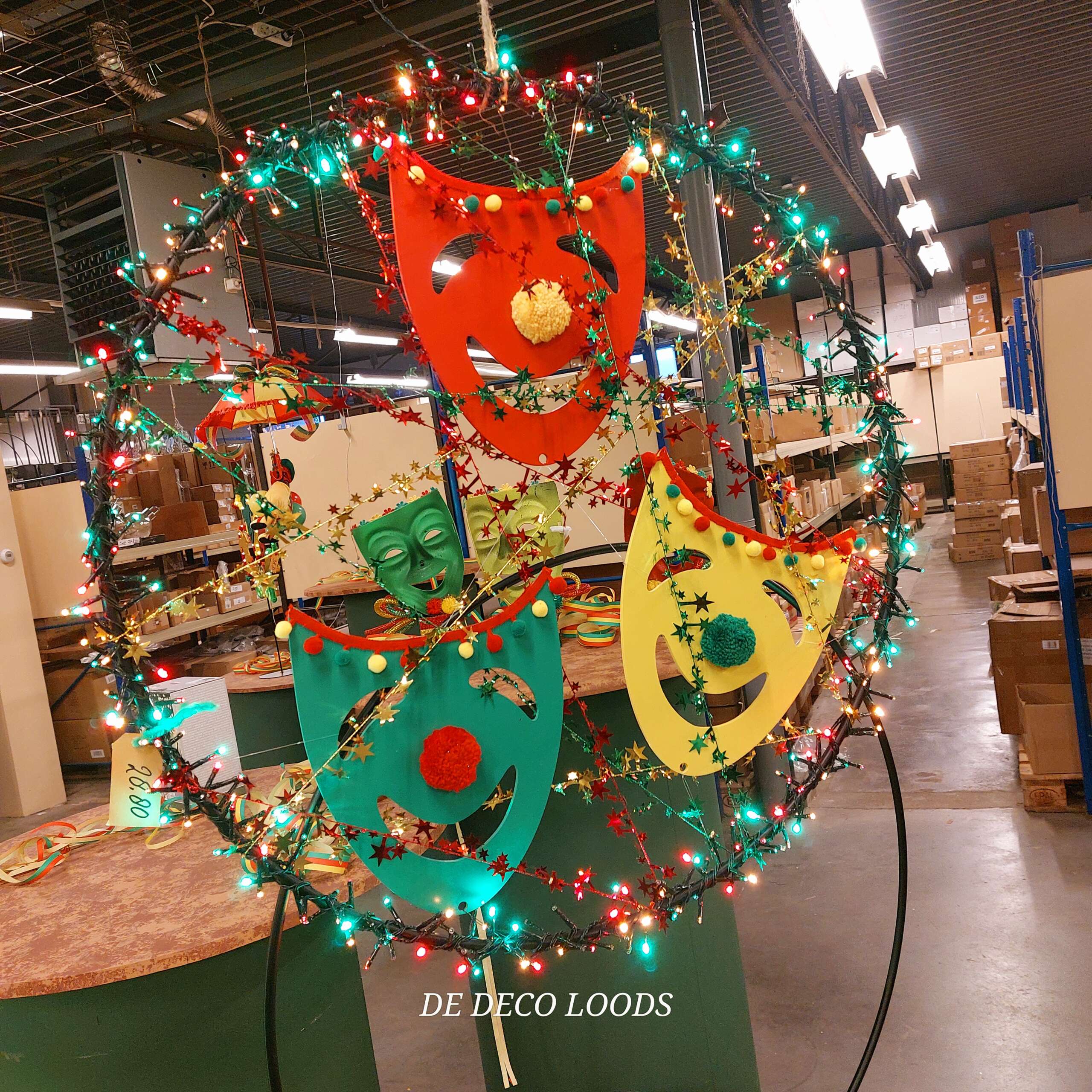 Trio masker carnaval