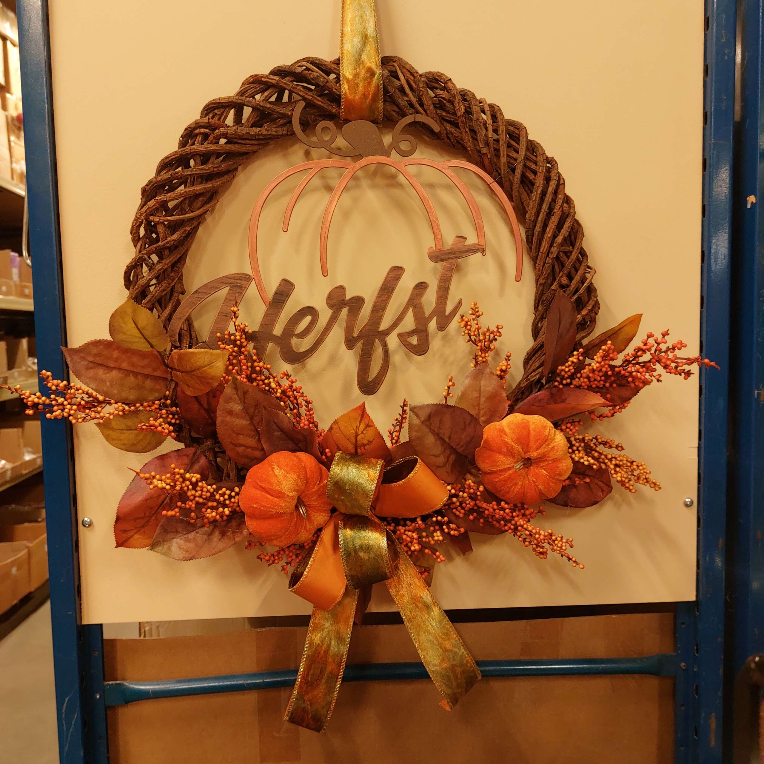 Herfstdecoratie pumpkin