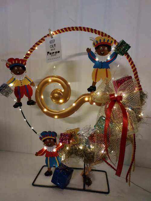 Sinterklaasdecoratie Pieten pret